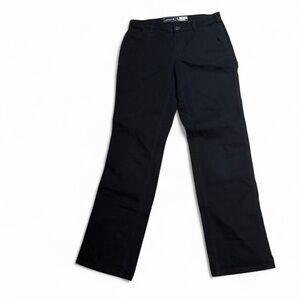 Women Carhartt Loose Fit Rugged Flex Work Pants Size 8 Tall Black